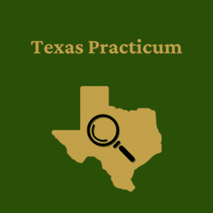 Texas Practicum #39929 (Ride-Along)