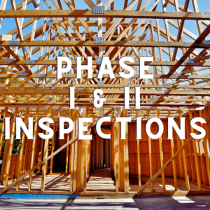 Phase 1 and 2 inspections, home inspector school texas