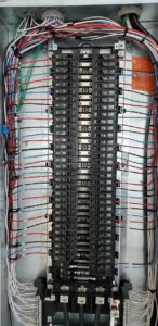 Large electrical panel, home inspector training texas