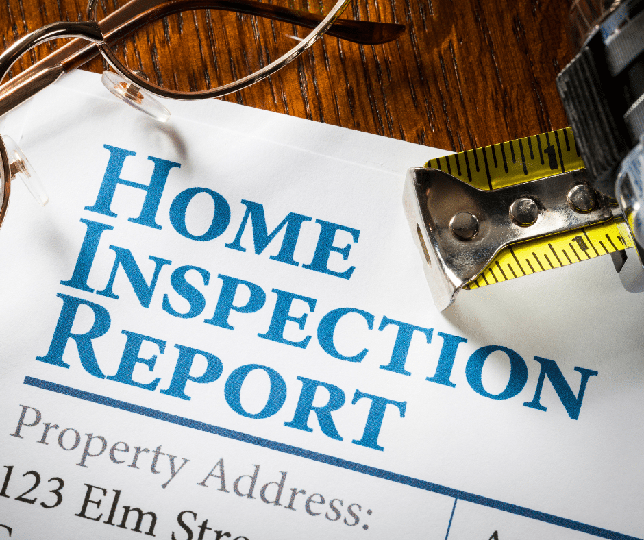 Report form, home inspector training texas