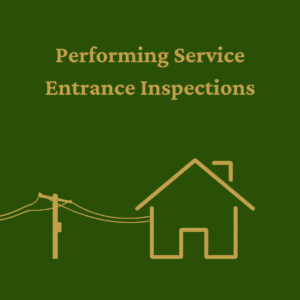 Performing Service Entrance Inspections (TREC #44845: 4 ICE Hours) - A-Train Version