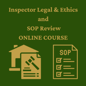 Inspector Legal & Ethics and SOP Review #46863 (Online) - A-Train Version