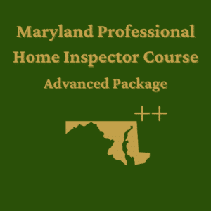 Maryland Professional Inspector - Advanced Package